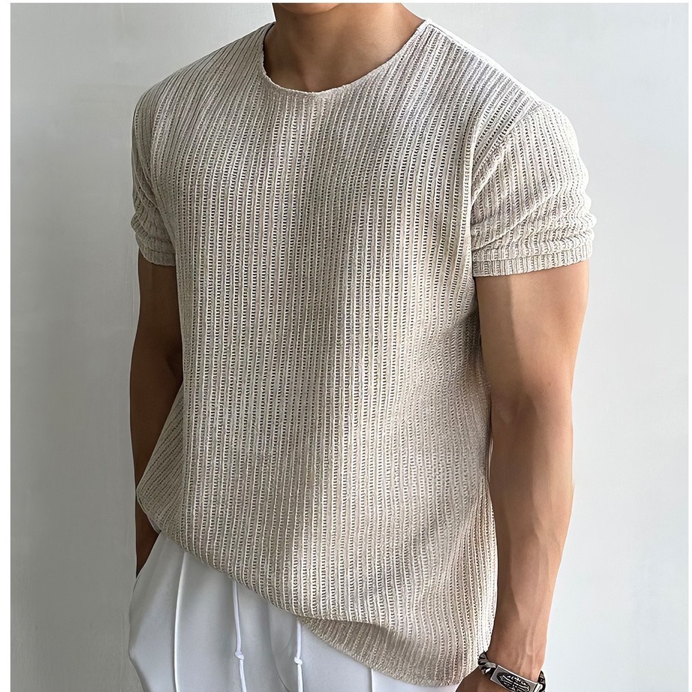 Sweater Round Neck T-Shirt - Image 2