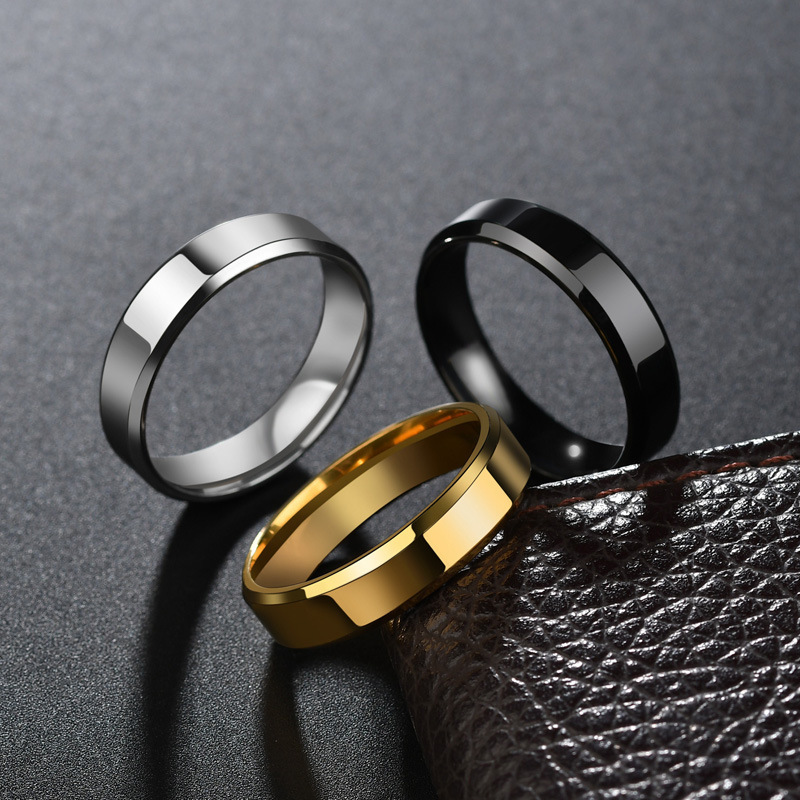 Stainless Steel Couple Rings For Unisex