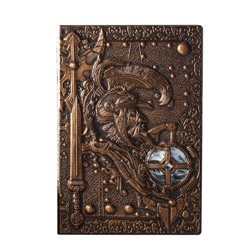 Embossed Surface General Retro Notebook - Image 2