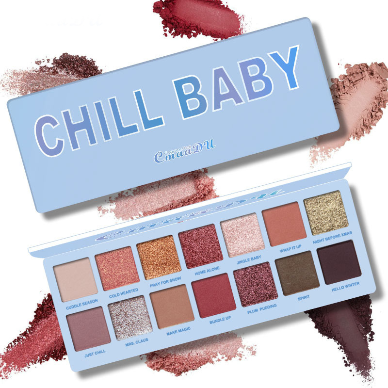 Matte And Metallic Eyeshadow Palette