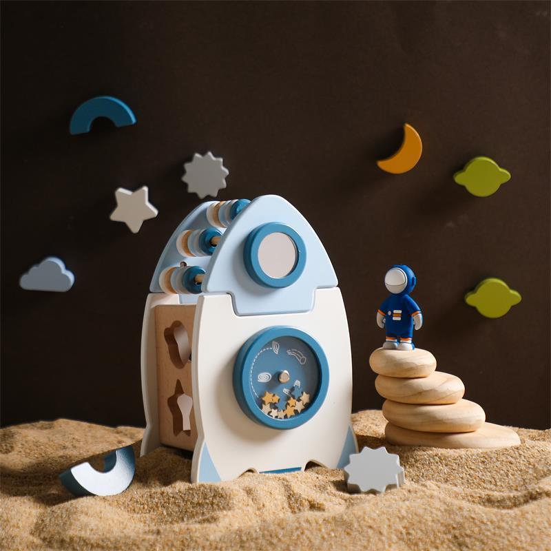 Baby Busy Calculate Graphic Educational Rocket