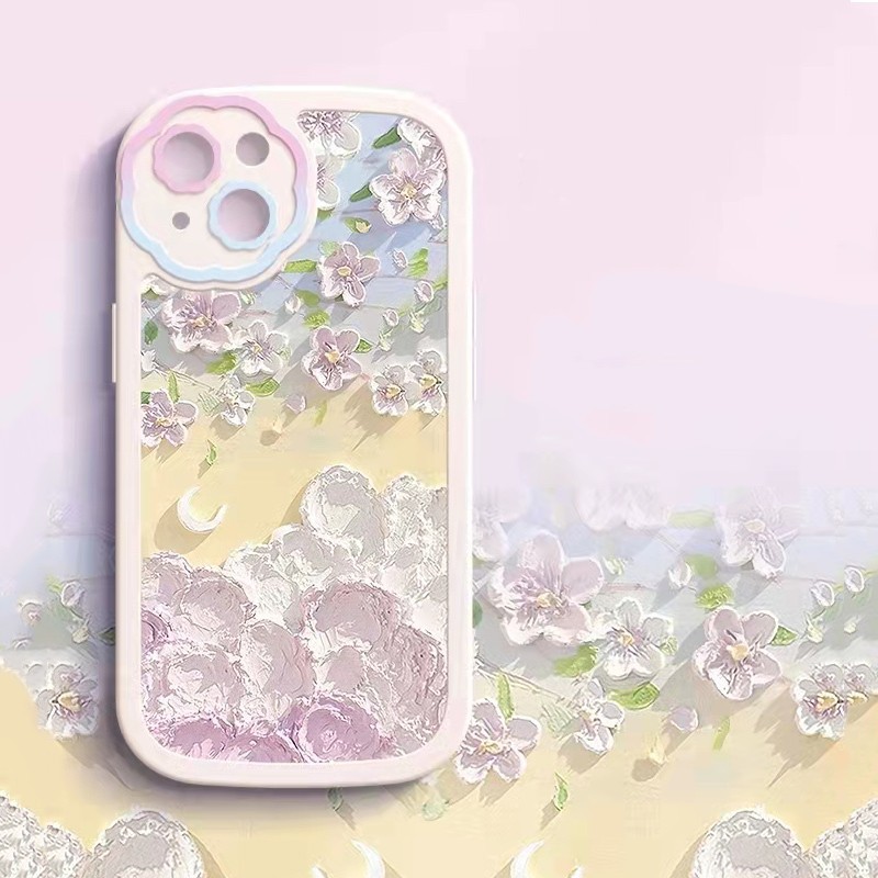 Oil Painting Flower Mobile Phone Case - Image 8