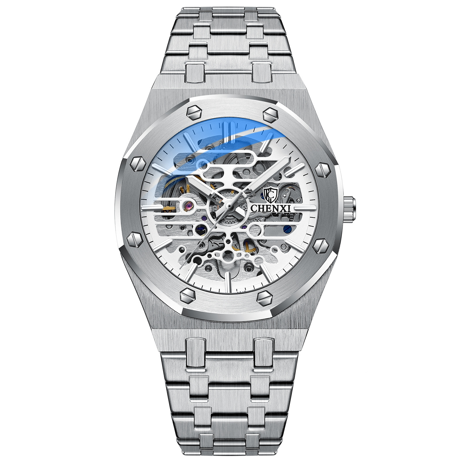Skeleton Automatic Mechanical Watch - Image 9