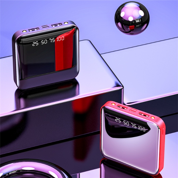 Portable Mirror Digital Display Power Bank - Image 10