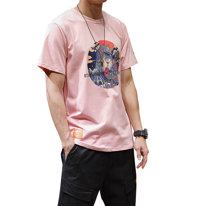 Print Large Size T-Shirt - Image 5