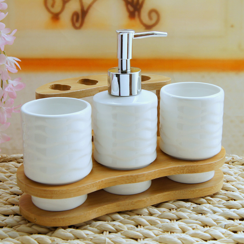 Soap & Tooth Brush Dispenser Bathroom Accessories Set