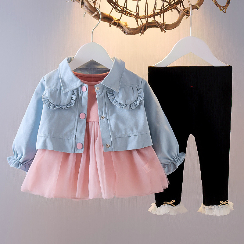 Long Sleeve Three-Piece Suit