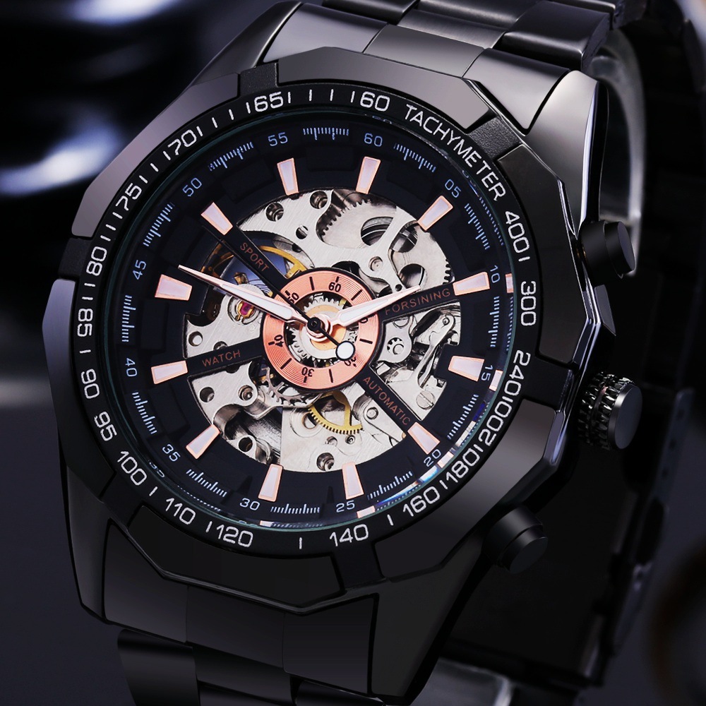 Men's Fashion Leisure Electroplating Tungsten Watch