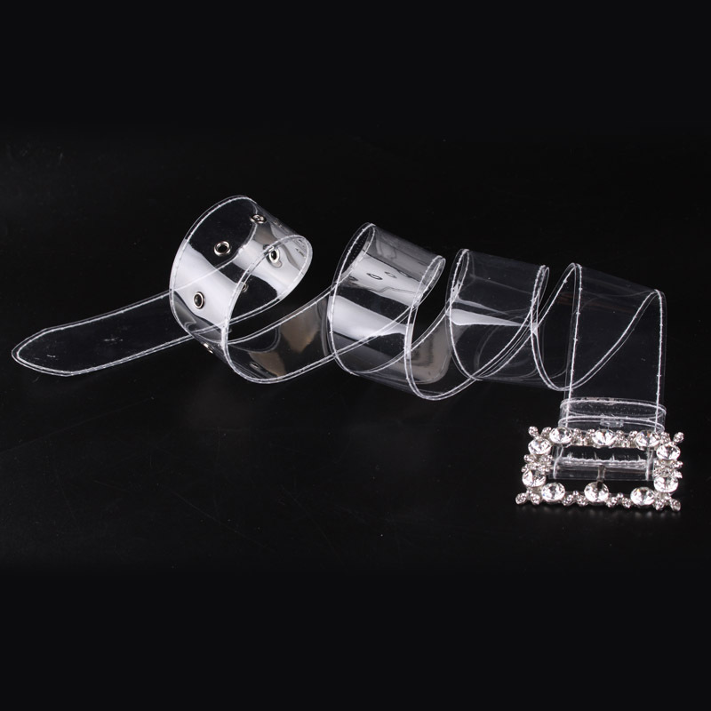 Ladies Belt Rhinestone Shirt Girdle - Image 2