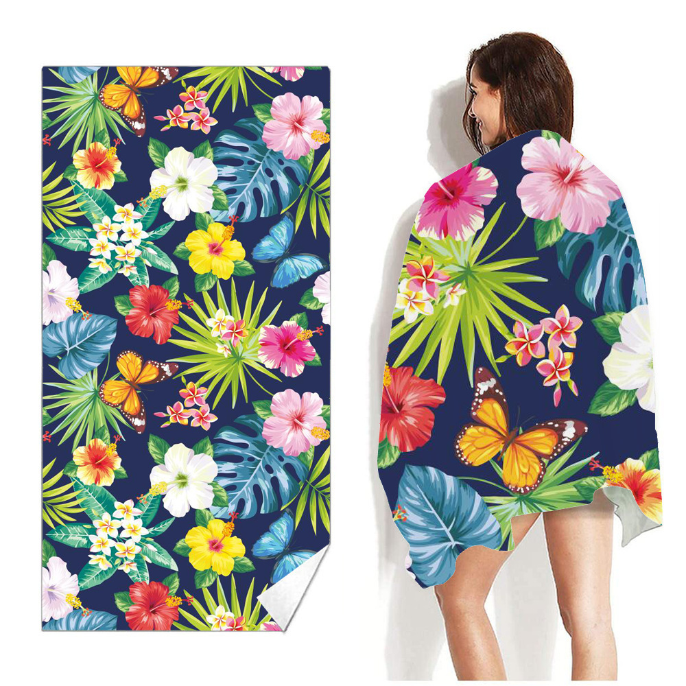 Printed Swimming Sweat Beach Towel - Image 10