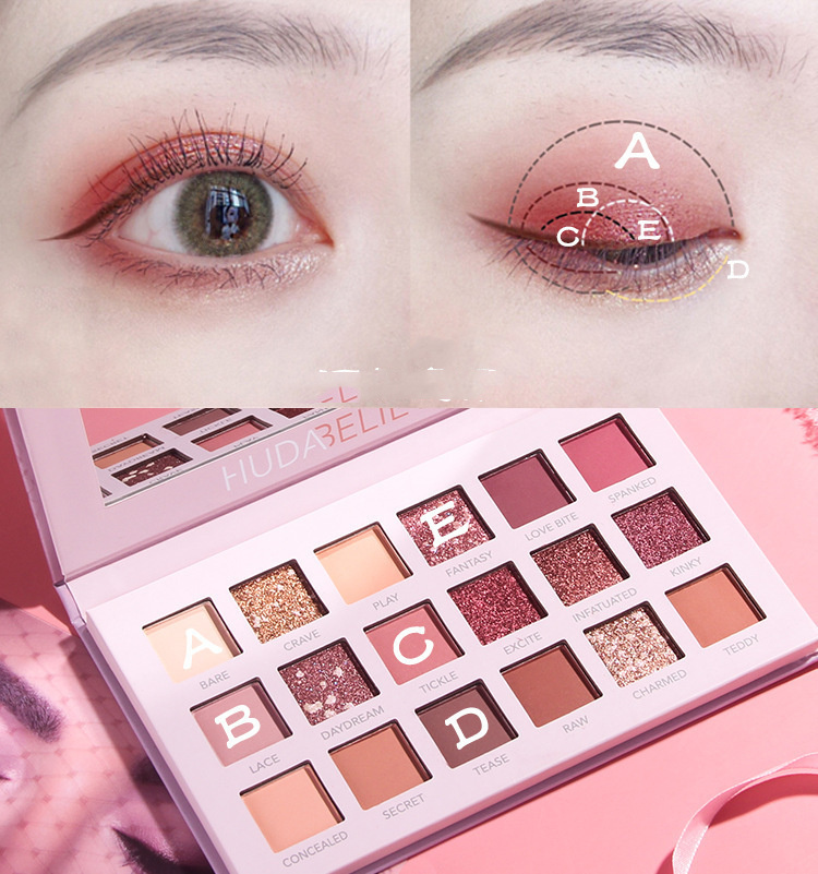 Glitter Pearly Matte Sequins Eyeshadow - Image 4