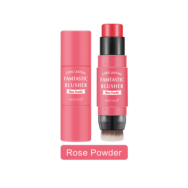 Portable Two-in-one Thin And Glittering Blush Stick - Image 7