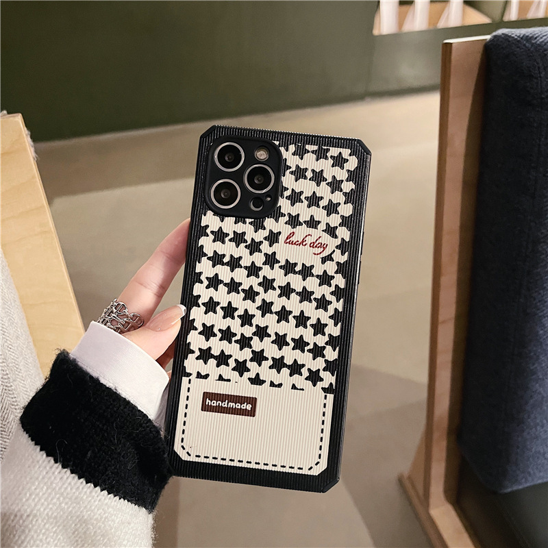 Black Star English Phone Case - Image 2