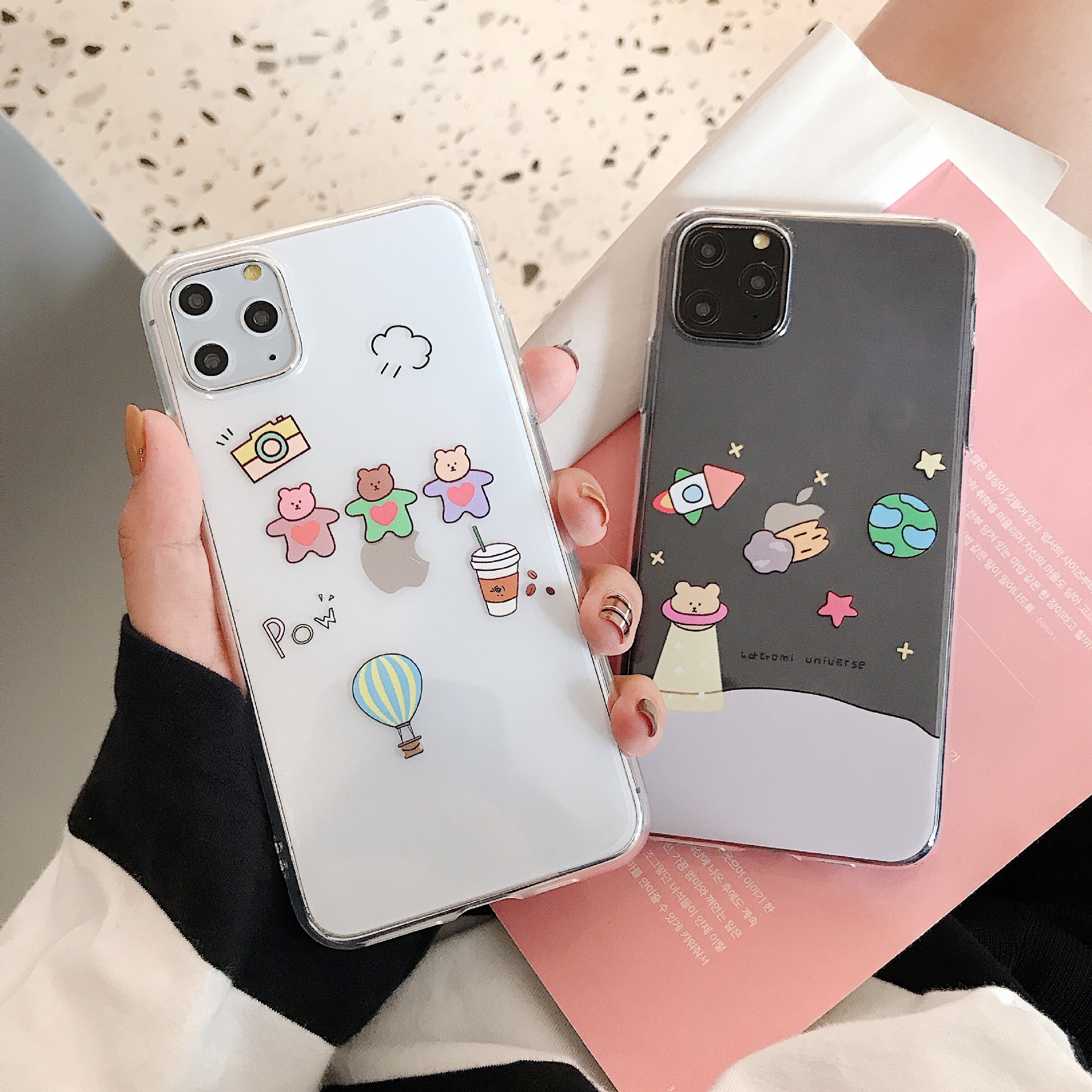 Graffiti Bear Phone Case - Image 3
