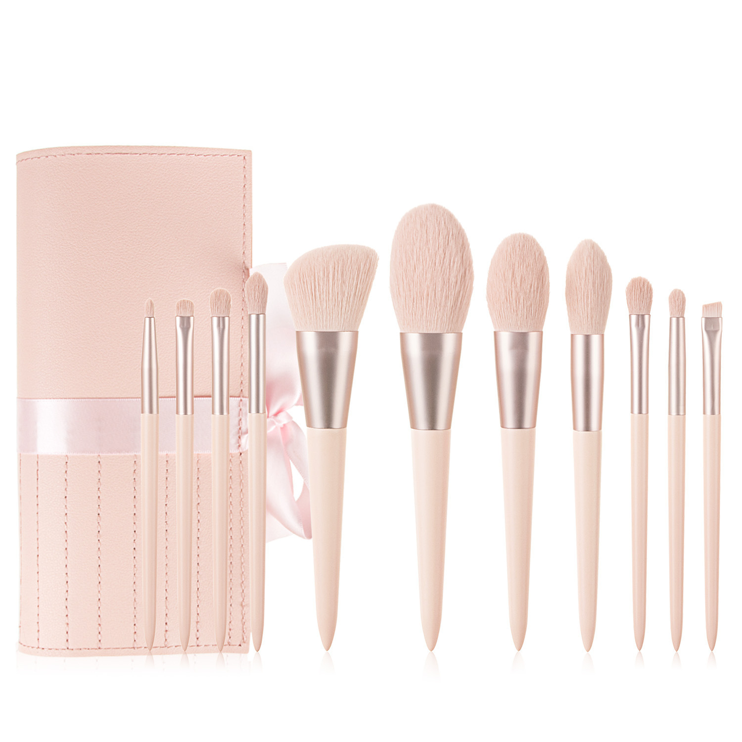 Girl Make-up Beauty Brush Kit With Holder - Image 5