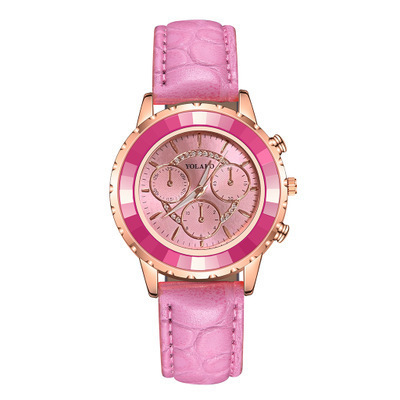 Fashion Three-Eye Quartz All-Match Watch - Image 5