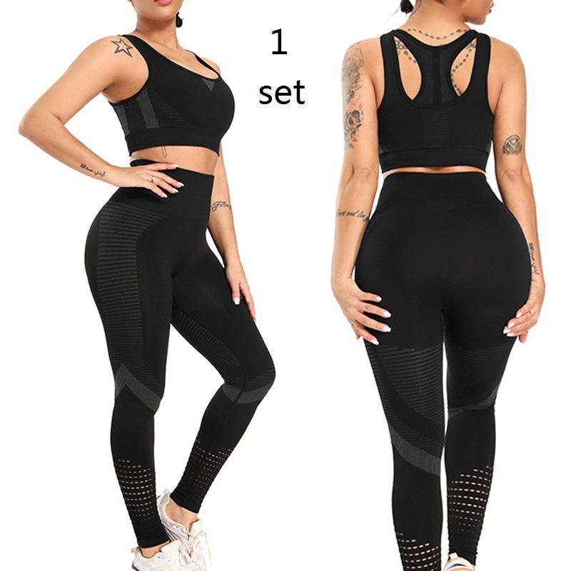 Quick-drying Breathable Mesh Yoga Pants - Image 3