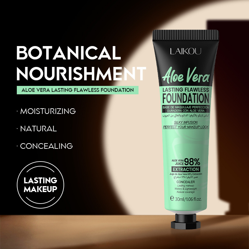 Aloe Liquid Plant Extract Cover Foundation - Image 6