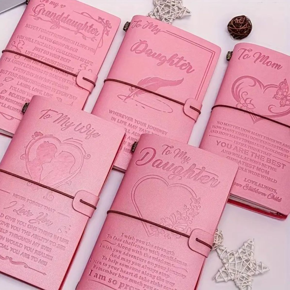 Writable 136 Pages Card Journal Book - Image 7