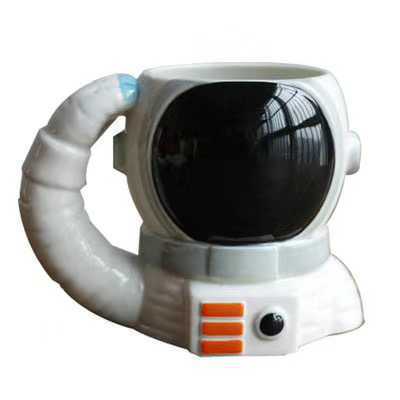 Large Capacity Astronaut Ceramic Cup - Image 2