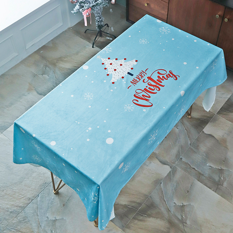 Red Table Cloth for Christmas & New Year Eve - Image 5