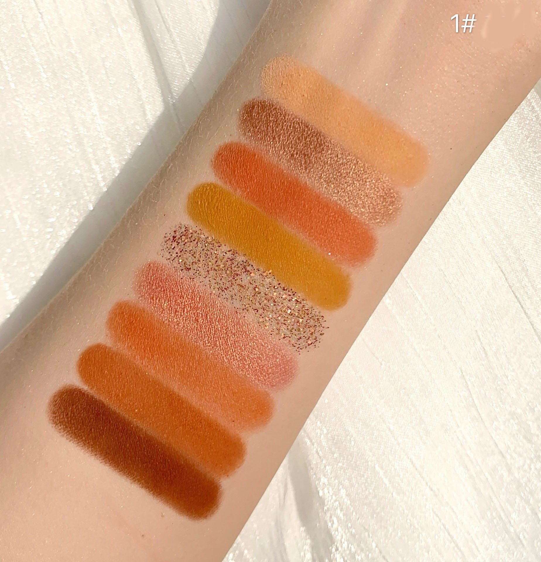 Matte Glitter 9 Color Eyeshadow Palette - Image 5