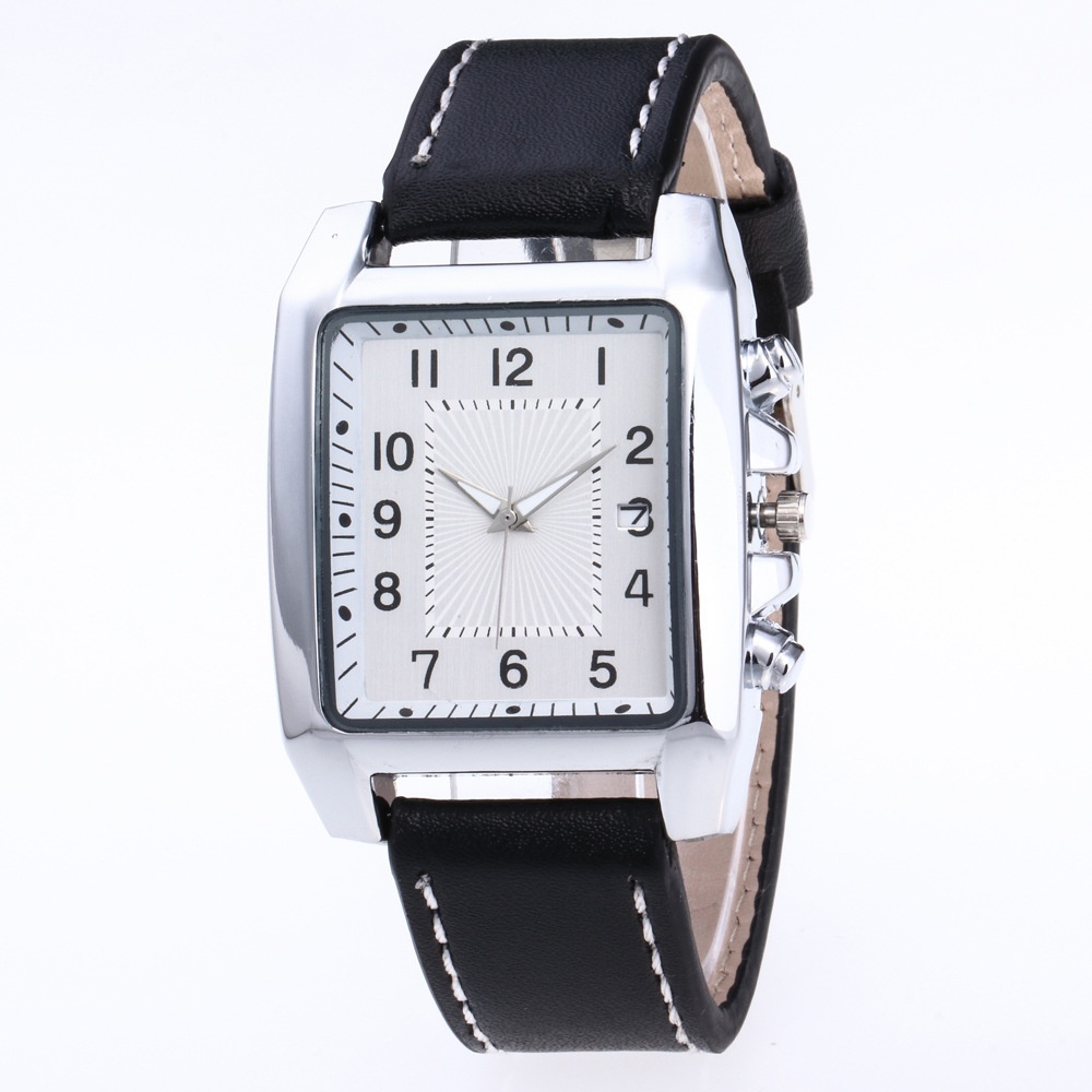 Mens Square Quartz Watches