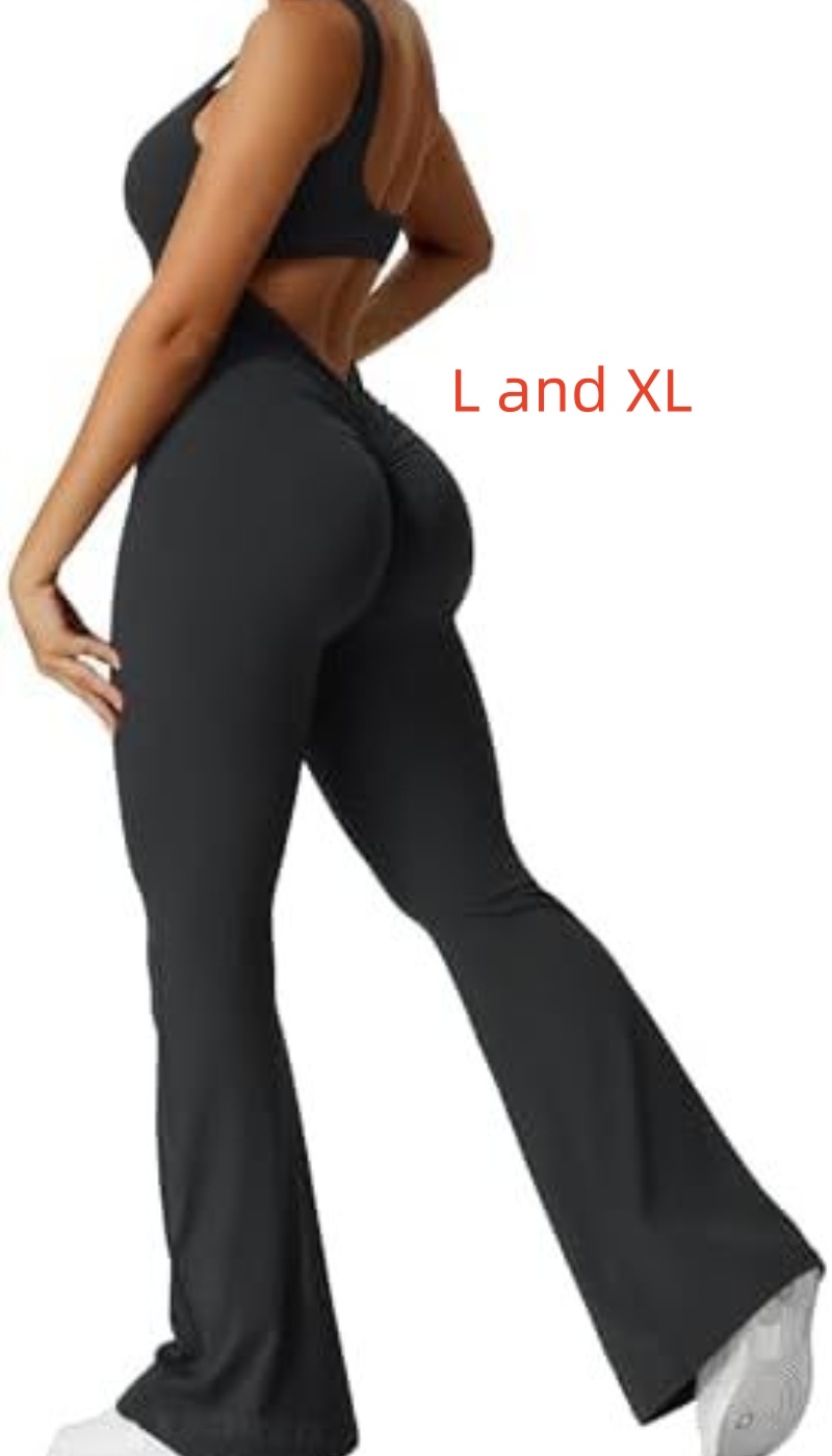 Women Sleeveless Flare Jumpsuits - Image 4