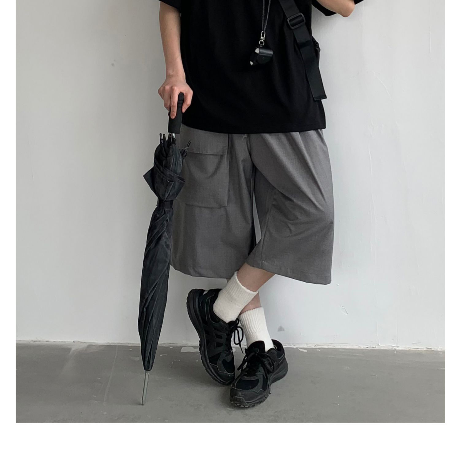 Japanese Retro Simple Casual Shorts - Image 4