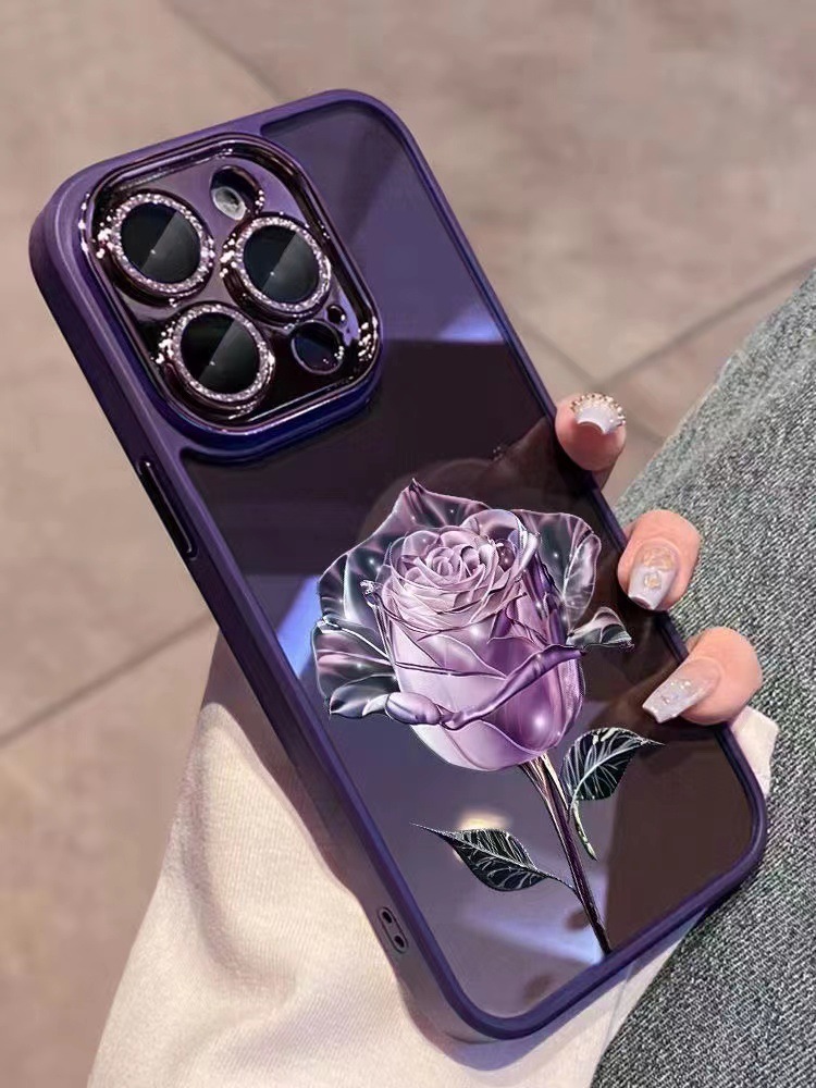 Full Rose Phone Case With Lens Film - Image 5