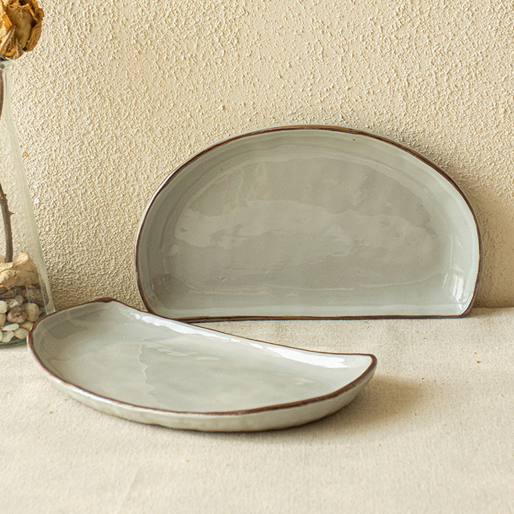 Home Minimalist Ceramic Snack Platter