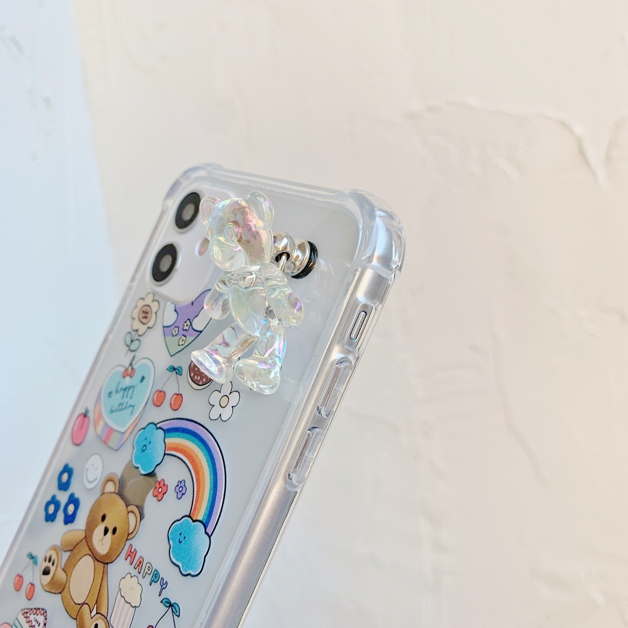 Bear Chain Protective Mobile Phone Cover - Image 6