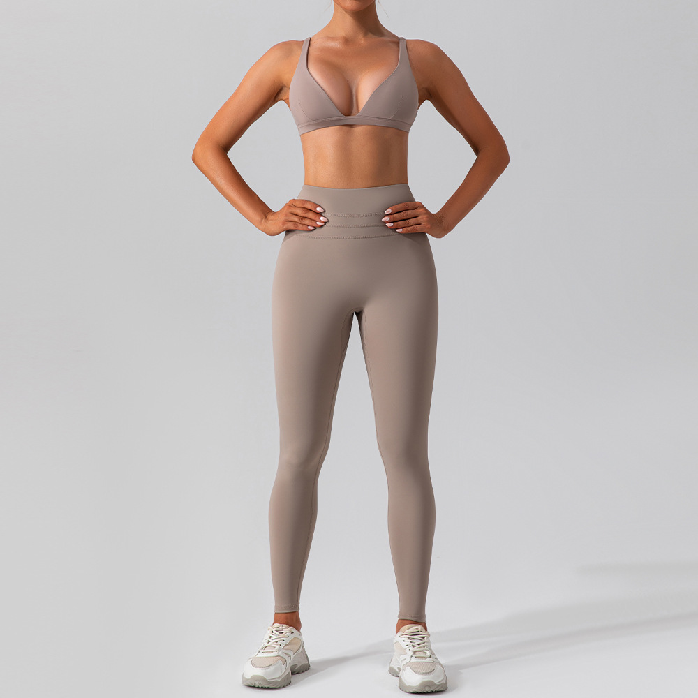 Outer Wear Running Sports Bra Suit - Image 10