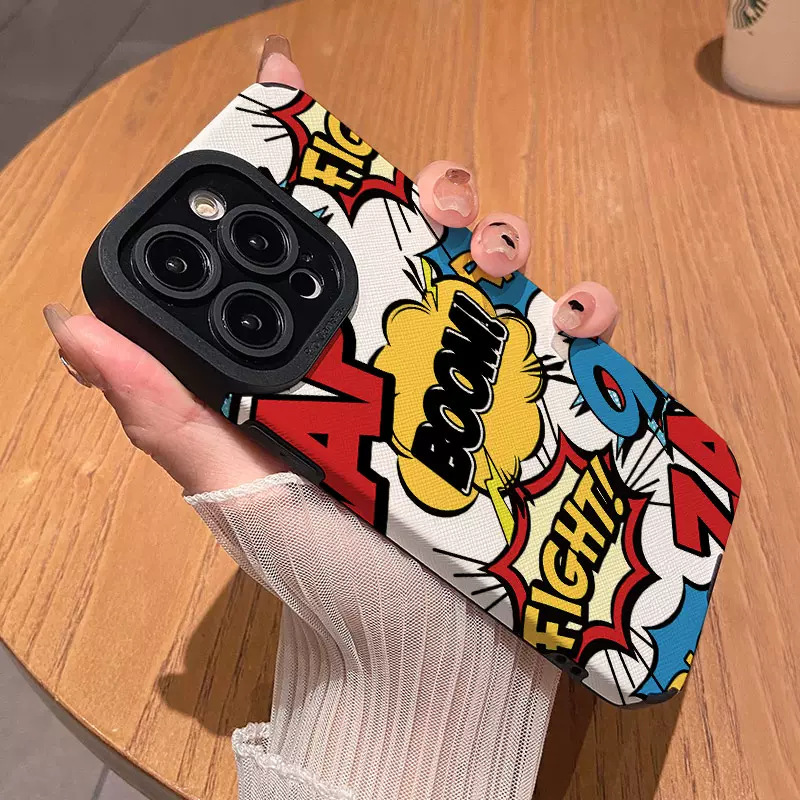 Silicone Leather Pattern Phone Case - Image 4