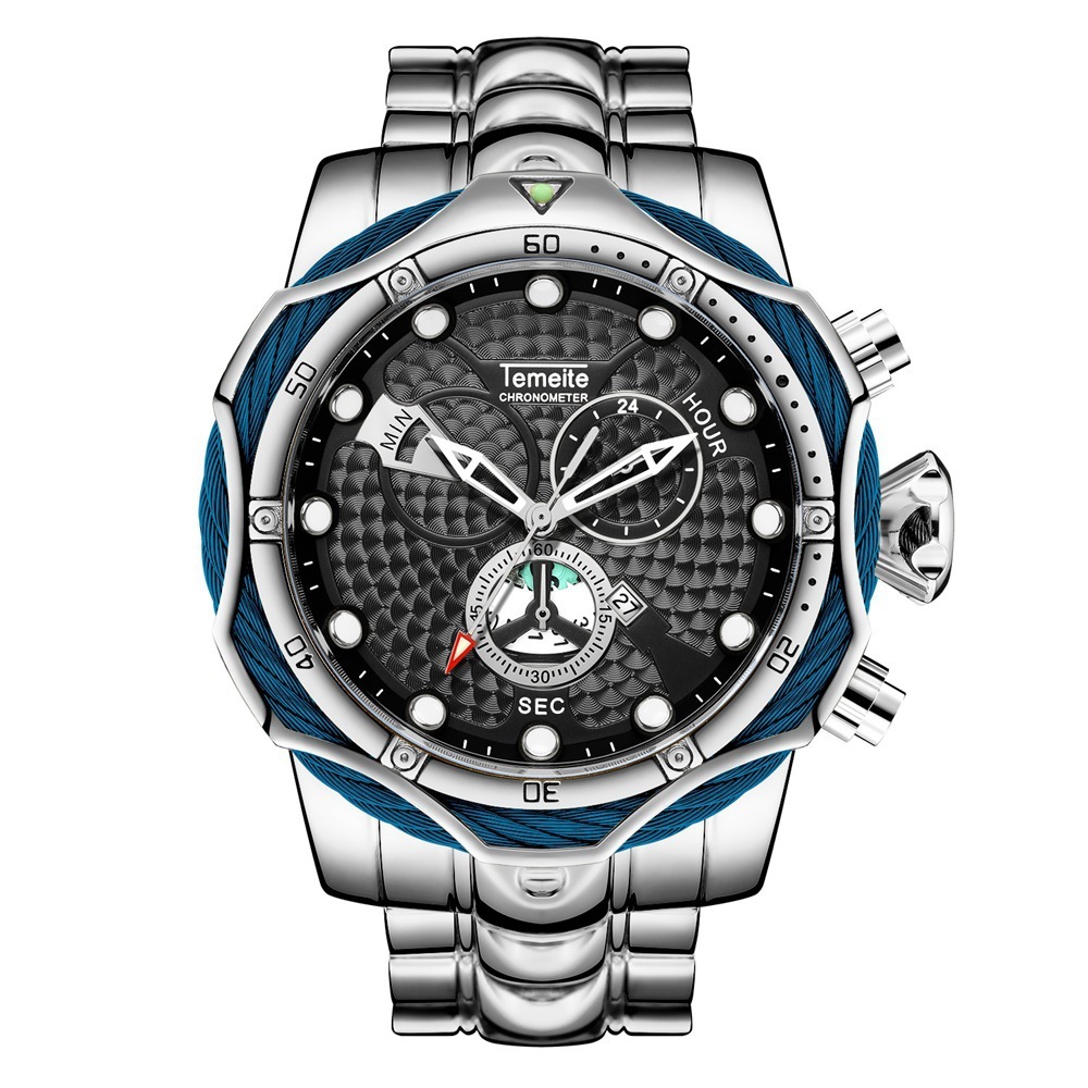 Hot Steel Band Quartz Watch - Image 6
