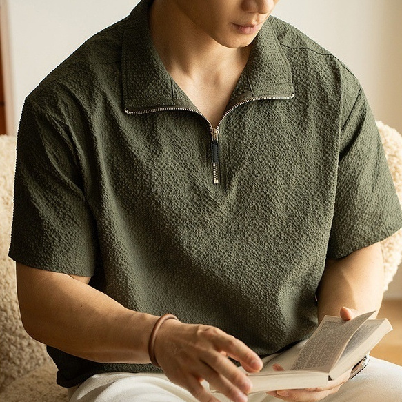 Quick-Drying Ice Silk Short Sleeve