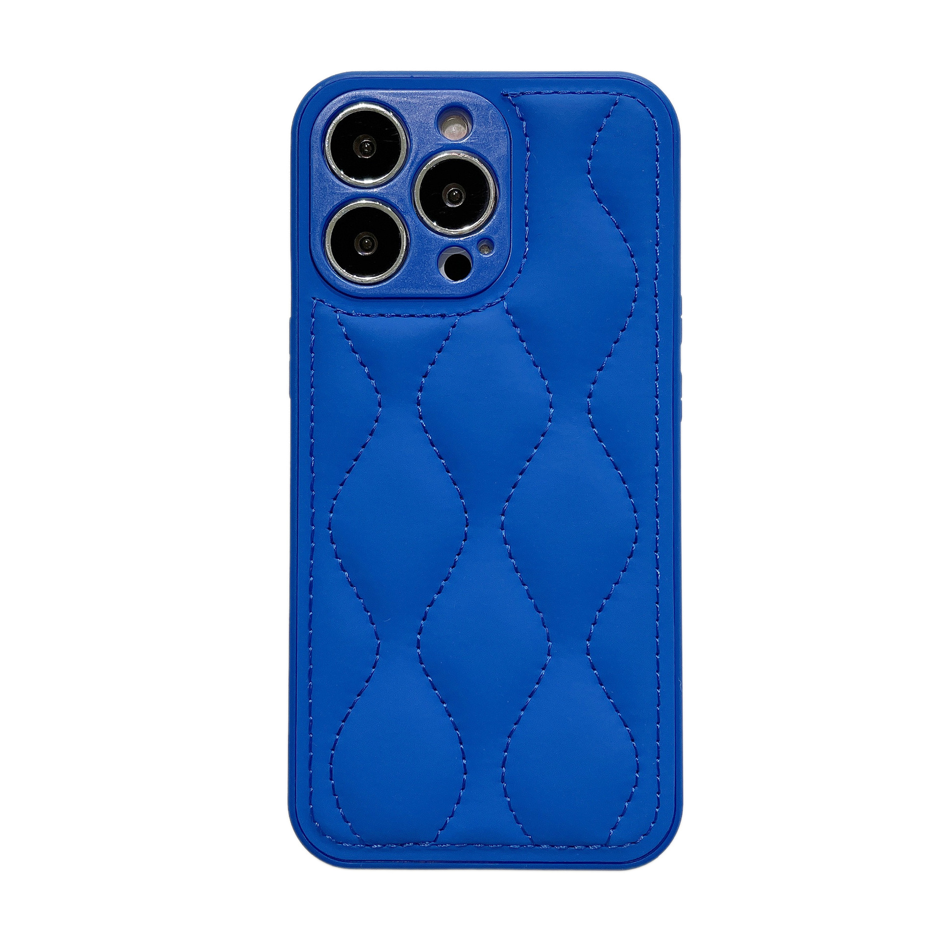 Klein Wave Blue Wave Down Jacket Phone Case - Image 3