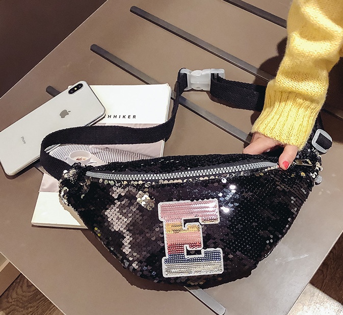Sequins Mini Shoulder Fanny Pack