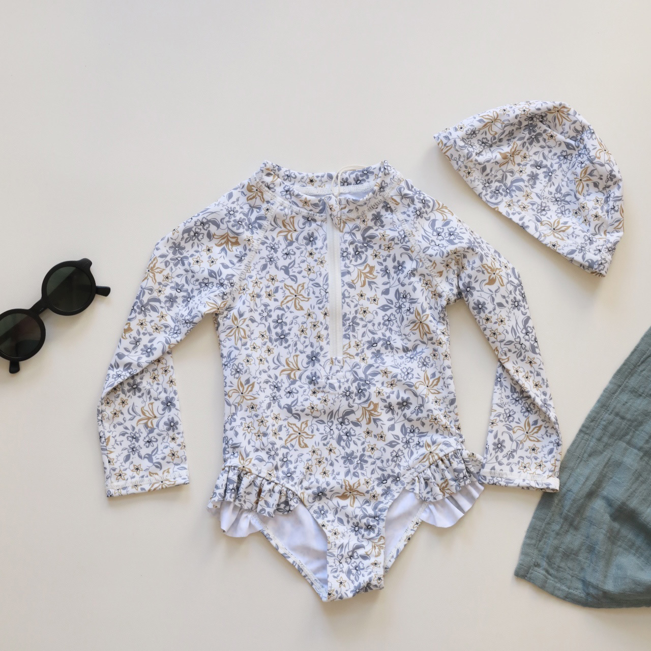 Summer Sweet Floral One-piece Swimsuit - Image 5