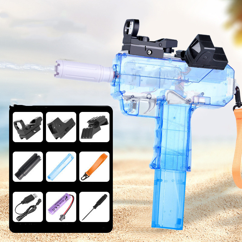 Children's Uzi Electric Burst Water Gun - Image 3