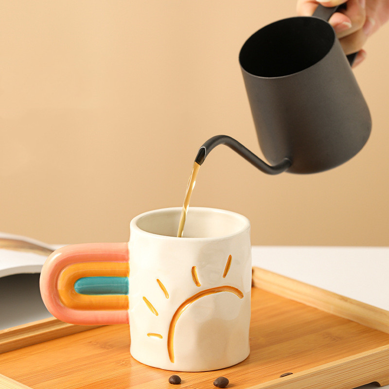 Rainbow Mug Trend Ceramic Mug - Image 6