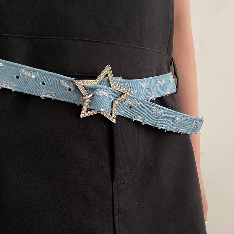 Women's Decorative Butterfly Smooth Buckle Belt - Image 6
