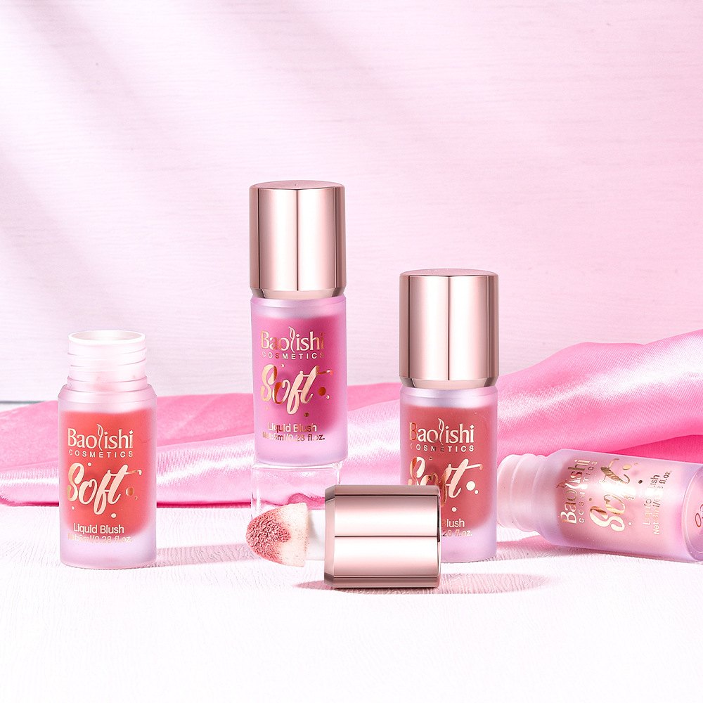 Pearlescent Liquid Liquid Flashing Blush