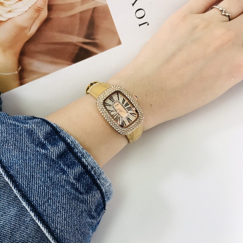 Gypsophila Diamond Delicate Leather Strap - Image 7