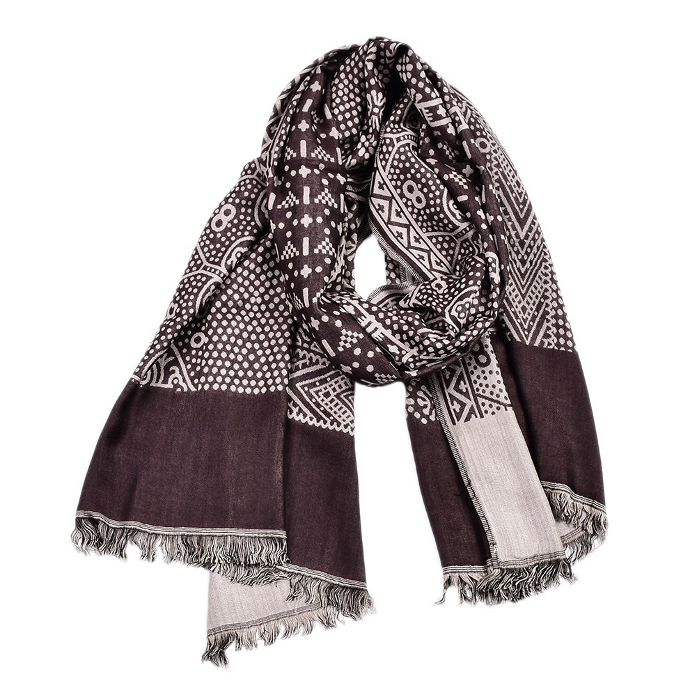 Short Beard Ethnic Style Scarf - Image 6