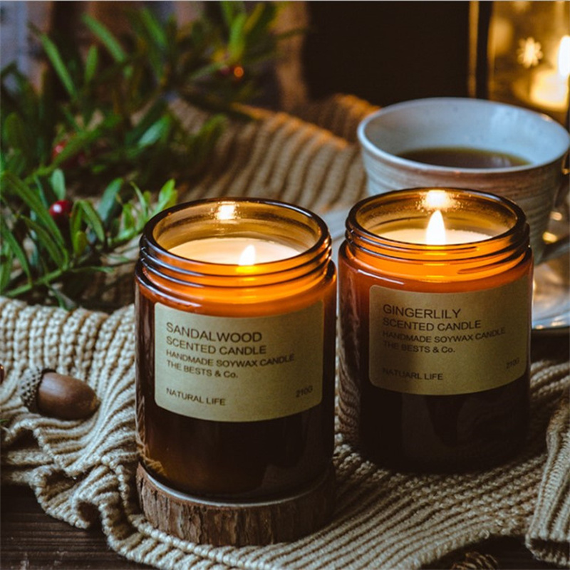 Handmade Aromatherapy Teal Candle Cups