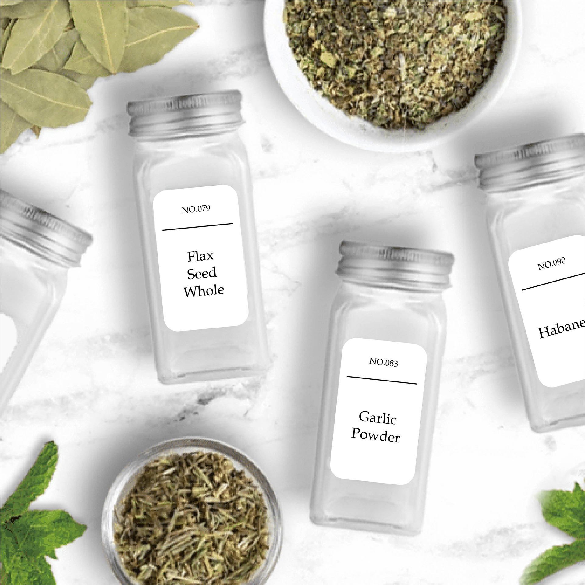 Waterproof And Oil-proof Kitchen Spice Jar Labels - Image 4