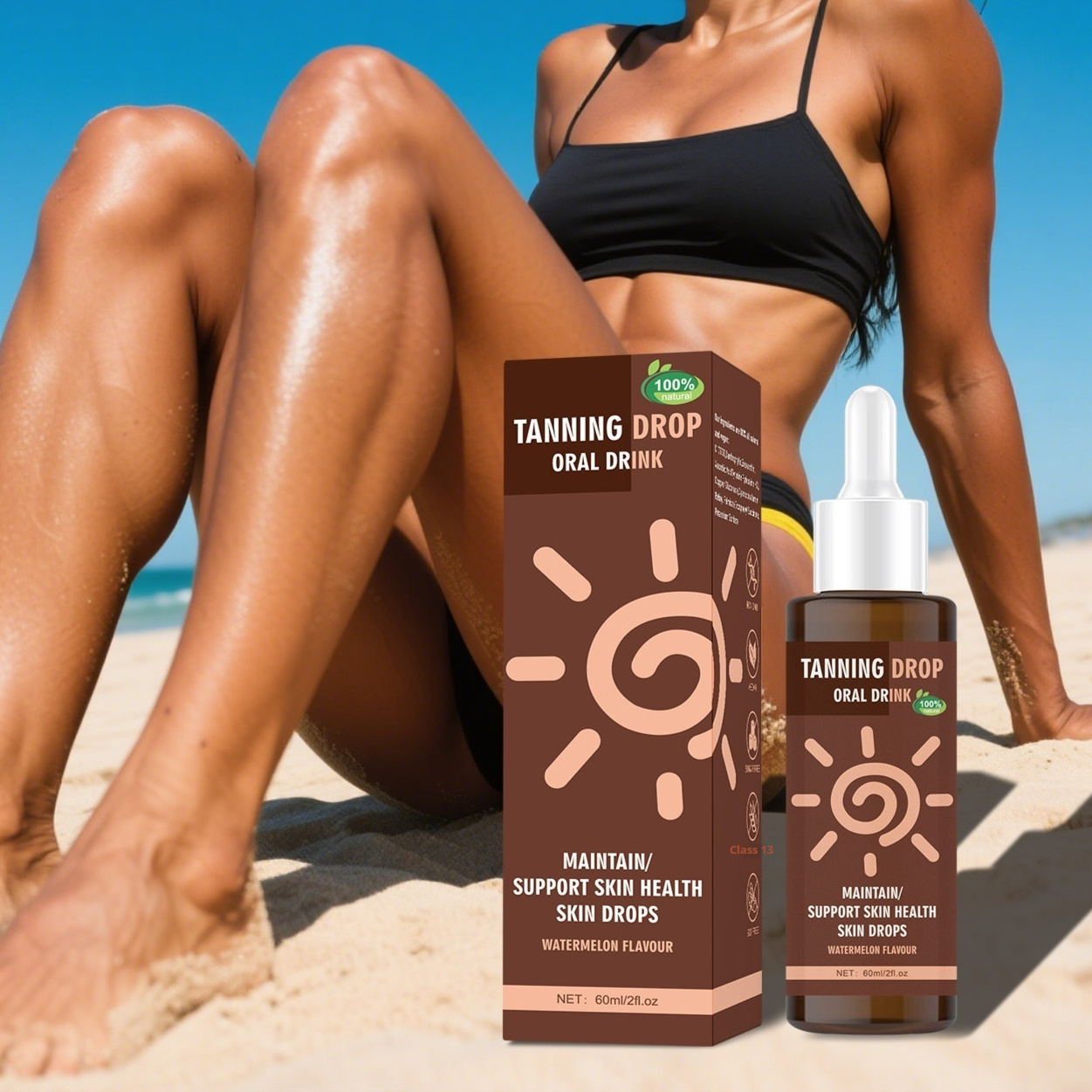 60ml Skin Bronze Tanning Drops