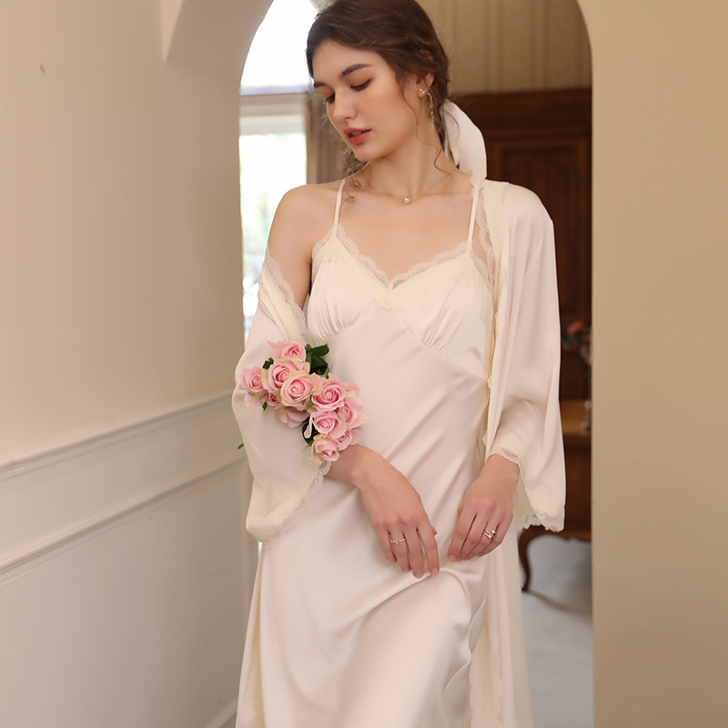 Fashion Simple Halter Lace Loungewear Set