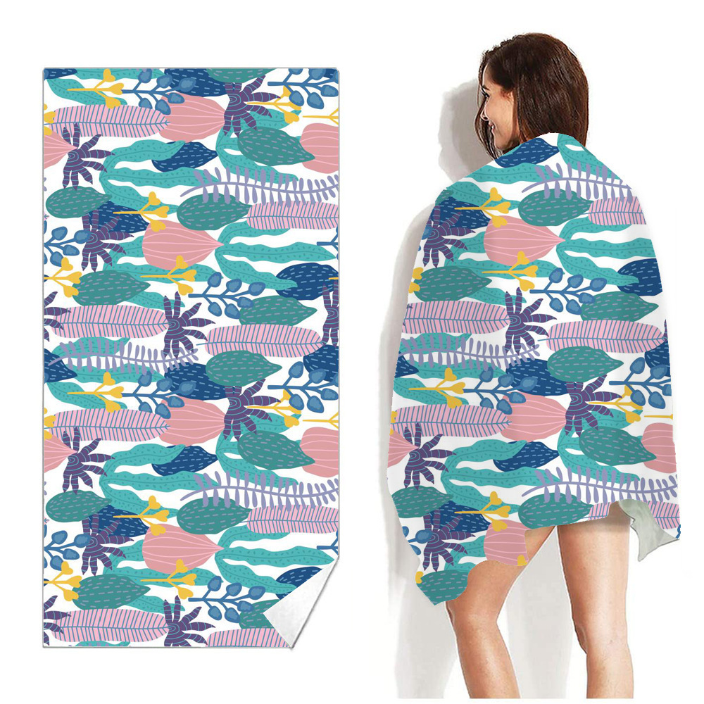 Printed Swimming Sweat Beach Towel - Image 6
